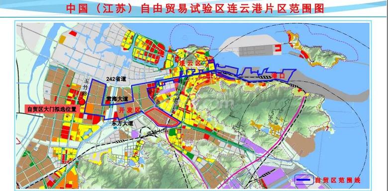 连云新城规划图图片